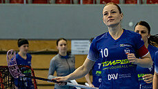 Denisa Ferenčíková z Vítkovic při rozcvičování Denisa Ferenčíková z Vítkovic při rozcvičování