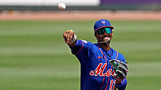 Francisco Lindor v barvách New York Mets Francisco Lindor v barvách New York Mets