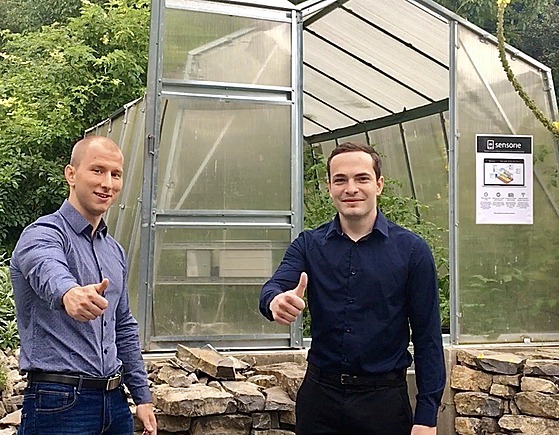 Autoi chytrého skleníku - David Baout a Daniel Kolínek