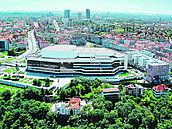 Po pětileté výstavbě byl Palác kultury slavnostně otevřen v dubnu 1981.