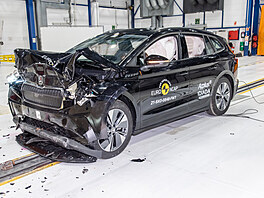 Škoda Enyaq iV v testech Euro NCAP
