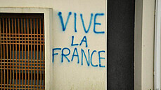 Vandalové namalovali na mešitu ve francouzském Rennes protimuslimské nápisy.... Vandalové namalovali na mešitu ve francouzském Rennes protimuslimské nápisy....
