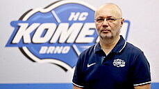 Jiří Kalous, trenér hokejistů Komety Brno Jiří Kalous, trenér hokejistů Komety Brno
