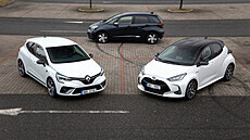 Redakční test malých hybridních aut Redakční test malých hybridních aut