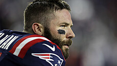 Julian Edelman v dresu New England Patriots Julian Edelman v dresu New England Patriots
