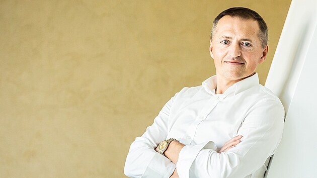 Petr Dědek, majitel HC Dynamo Pardubice. Petr Dědek, majitel HC Dynamo Pardubice.