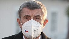 Premiér Andrej Babiš v Lánech. (26. dubna 2021) Premiér Andrej Babiš v Lánech. (26. dubna 2021)