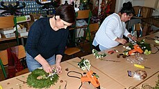 Budoucí floristky Budoucí floristky