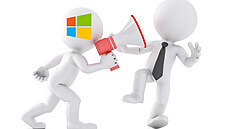 Ilustrační foto - oznámení Windows Ilustrační foto - oznámení Windows