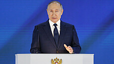 Ruský prezident Vladimir Putin (21. dubna 2021) Ruský prezident Vladimir Putin (21. dubna 2021)