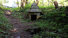 Studánka Za pálenicú v Buchlovicích. Studánka Za pálenicú v Buchlovicích.