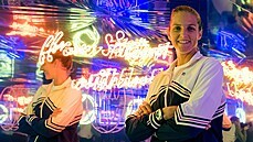Karolína Plíšková pózuje fotografovi před turnajem ve Stuttgartu. Karolína Plíšková pózuje fotografovi před turnajem ve Stuttgartu.