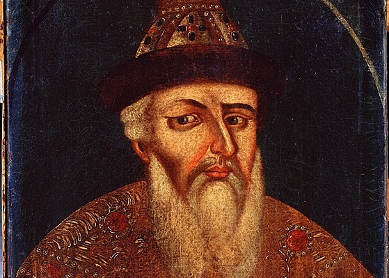 Portrét cara Ivana IV. Hrozného z roku 1529.