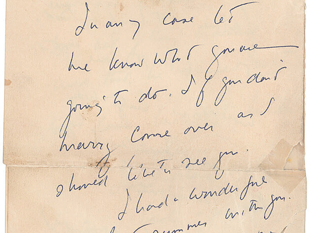 Jeden z dopis, kter nkdej americk prezident John F. Kennedy v padestch...