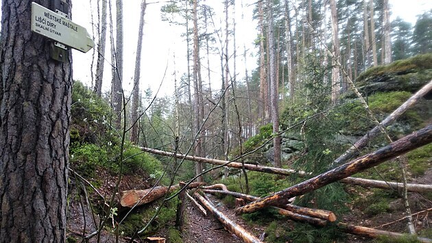 Pravidla v rezervaci znemožnila přístup do Toulovcových maštalí. Pravidla v rezervaci znemožnila přístup do Toulovcových maštalí.