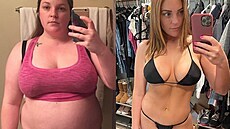 Kara Hendersonová zhubla pětačtyřicet kilo. Kara Hendersonová zhubla pětačtyřicet kilo.