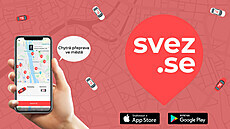 SVEZ.SE, kam potřebuješ, s novou českou aplikací za super fixní ceny! SVEZ.SE, kam potřebuješ, s novou českou aplikací za super fixní ceny!