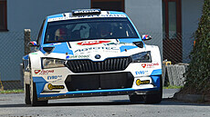 Jan Kopecký se spolujezdcem Janem Hlouškem na Rallye Šumava Klatovy. Jan Kopecký se spolujezdcem Janem Hlouškem na Rallye Šumava Klatovy.