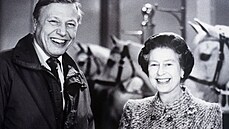 David Attenborough a královna Albta II. (15. ervna 1986)