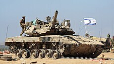 Izrael pipravil bojové jednotky podél hranice s Gazou a podle vojenského...
