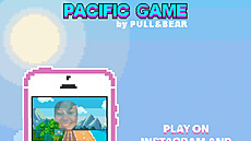 Videohra Pacific Game propagující oblečení značky Pull & Bear Videohra Pacific Game propagující oblečení značky Pull & Bear