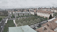 V architektonické soutěži na úpravu náměstí Míru v Brně uspěl architekt Luboš... V architektonické soutěži na úpravu náměstí Míru v Brně uspěl architekt Luboš...