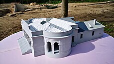Trojrozměrný model bude brzy stát hned vedle pozůstatků Katzelsdorfského... Trojrozměrný model bude brzy stát hned vedle pozůstatků Katzelsdorfského...