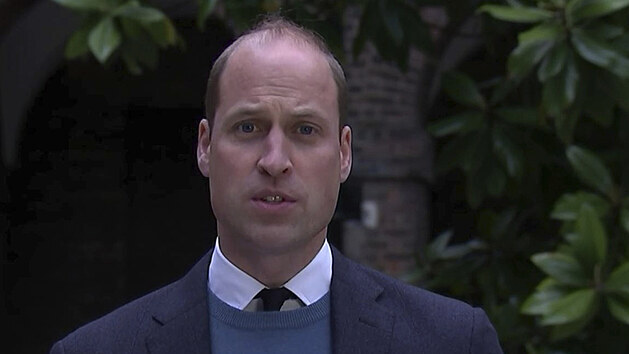 Princ William bhem prohlen k zjitnm vyetovac komise BBC ohledn vzniku rozhovoru s princeznu Dianou v roce 1995 (Londn, 20. kvtna 2021)