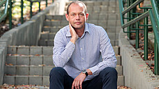 Hejtman Karlovarského kraje Petr Kulhánek. Hejtman Karlovarského kraje Petr Kulhánek.