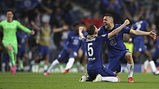 Radost fotbalistů Chelsea po vítězství ve finále Ligy mistrů Radost fotbalistů Chelsea po vítězství ve finále Ligy mistrů