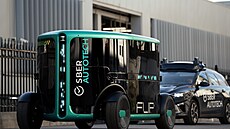 SberAutoTech, dceřiná společnost ruské Sberbank, vyvinula zcela autonomní vůz... SberAutoTech, dceřiná společnost ruské Sberbank, vyvinula zcela autonomní vůz...