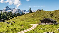Salzburger Saalachtal Kallbrunnalm Salzburger Saalachtal Kallbrunnalm