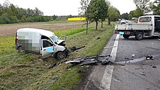 Mezi Děbolínem a Jindřichovým Hradcem havarovala ve středu odpoledne tři auta.... Mezi Děbolínem a Jindřichovým Hradcem havarovala ve středu odpoledne tři auta....