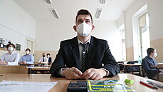 V pondělí proběhly na SPŠ Preslova písemné maturitní zkoušky. (24. května 2021) V pondělí proběhly na SPŠ Preslova písemné maturitní zkoušky. (24. května 2021)