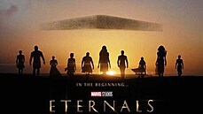 Z plakátu filmu Eternals Z plakátu filmu Eternals