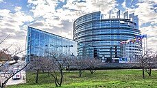 Evropský parlament ve Štrasburku. Evropský parlament ve Štrasburku.