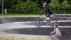 Jihlavský pumptrack v areálu Český mlýn už je zkolaudován a přístupný... Jihlavský pumptrack v areálu Český mlýn už je zkolaudován a přístupný...