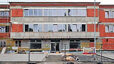 Stavba Domova seniorů se speciální péčí v karlovarské Javorové ulici. Stavba Domova seniorů se speciální péčí v karlovarské Javorové ulici.