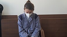Obžalovaná Petra Slazyková vypadá křehce, má však poměrně bohatou trestní... Obžalovaná Petra Slazyková vypadá křehce, má však poměrně bohatou trestní...