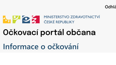 Očkovací portál občana Očkovací portál občana