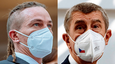 Ivan Bartoš (vlevo) a Andrej Babiš Ivan Bartoš (vlevo) a Andrej Babiš