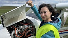 Hobby pilotka Kristýna Jupová. Hobby pilotka Kristýna Jupová.