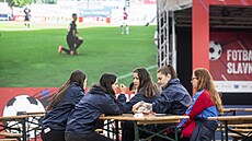Momentka z akce Fotbalové slavnosti pro malé i velké fanoušky. Momentka z akce Fotbalové slavnosti pro malé i velké fanoušky.