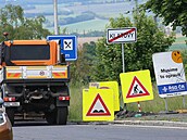 Dopravní omezení u Nýrska na Klatovsku. (10. 6. 2021) Dopravní omezení u Nýrska na Klatovsku. (10. 6. 2021)