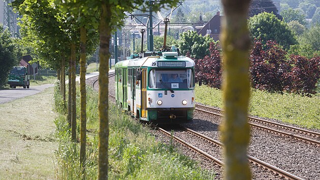 Posledn mezimstsk zkokolejn tra pro tramvaje se bude modernizovat.