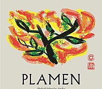 Oblka knihy Plamen od Leonarda Cohena (2021)