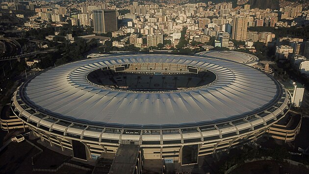 Stadion Estdio do Maracanã v Rio de Janeiru.