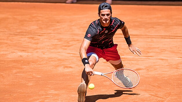 Argentinskı tenista Federico Coria ve finále challengeru v Prostějově