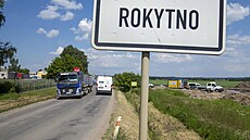 Nový úsek dálnice D35 u Rokytna na Pardubicku letos hotový bude, obchvat kolem... Nový úsek dálnice D35 u Rokytna na Pardubicku letos hotový bude, obchvat kolem...