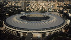 Stadion Estádio do Maracan&#227; v Rio de Janeiru.